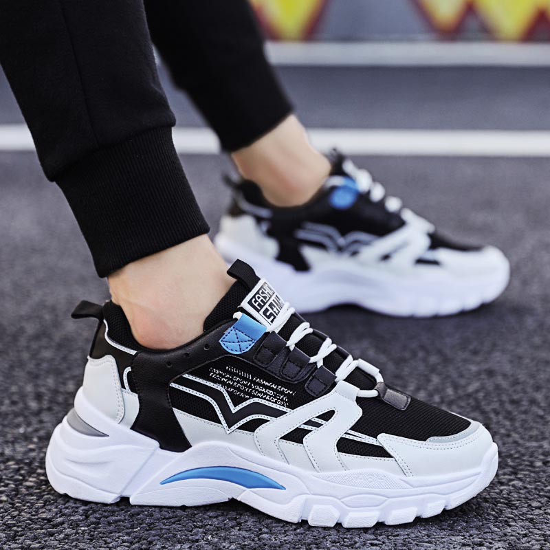 Luxury Lifestyle Japan - ขนาดใหญ่ Chunky ความสูงรองเท้าผ้าใบผู้หญิงกีฬารองเท้า Man Running รองเท้าผู้ชายกีฬารองเท้าสำหรับชายสีดำสีน้ำเงินสีขาว