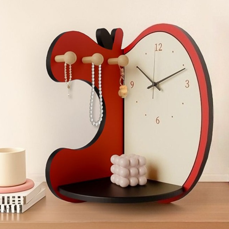 Luxury Lifestyle Japan - Morden Wall CLOCK Nordic อิเล็กทรอนิกส์หรูหราปฏิทินนาฬิกาแขวนมัลติฟังก์ชั่ความงามแขวนตกแต่งห้องนั่งเล่น
