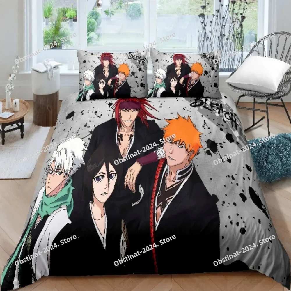 ชุดเครื่องนอนลาย 3D บลีช คุโรซ - Linen Duvet Cover บทวิจารณ์และราคา