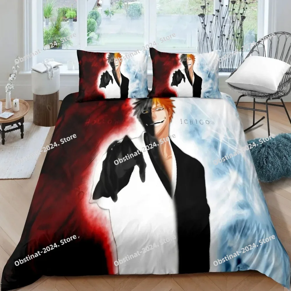 ชุดเครื่องนอนลาย 3D บลีช คุโรซ - Linen Duvet Cover บทวิจารณ์และราคา