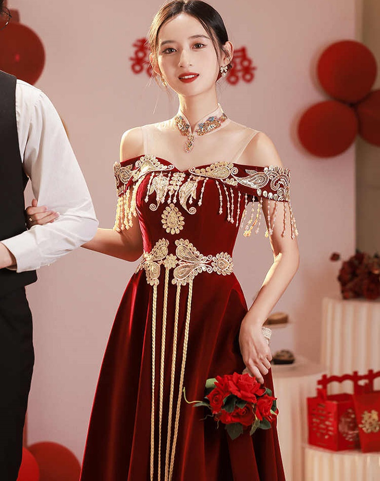 ชุดเดรสสไตล์จีนแบบกี่เพ้าสำหรั - Luxury Lifestyle Dress บทวิจารณ์และราคา