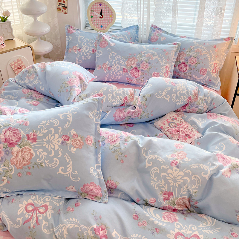 ชุดเครื่องนอนสไตล์พาสเทล 4 ชิ้ - Linen Duvet Cover บทวิจารณ์และราคา