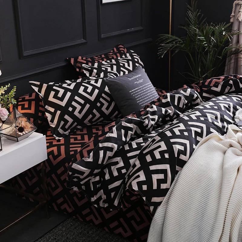 ชุดเครื่องนอนผ้านวมสีดำสุดหรูพ - Linen Duvet Cover บทวิจารณ์และราคา